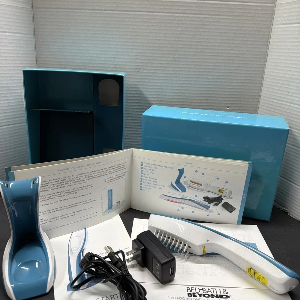Authentic HairMax Laser Comb Ultimate 9- Hair Treatment-Excellent SEE PICTURES
